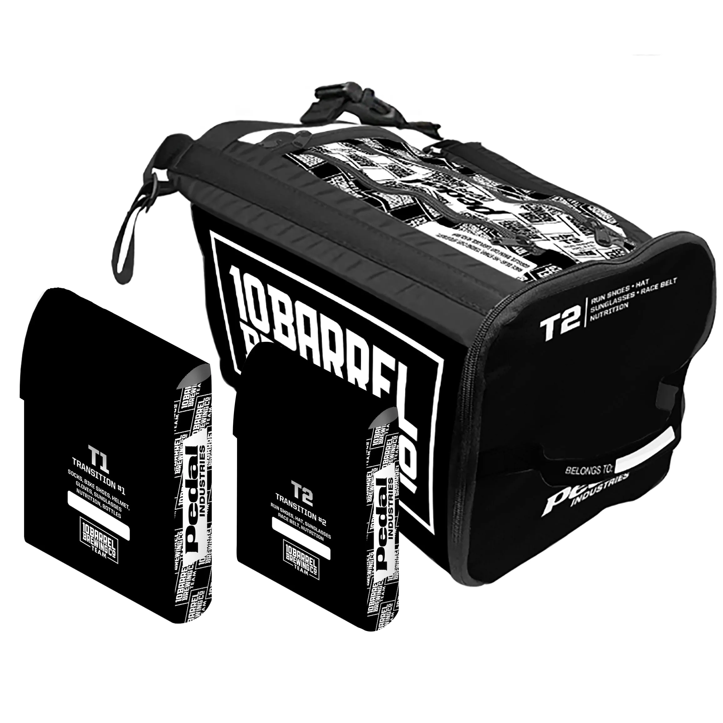 10 BARREL BREWING TEAM TRIATHLON SPECIFIC RaceDay Bag