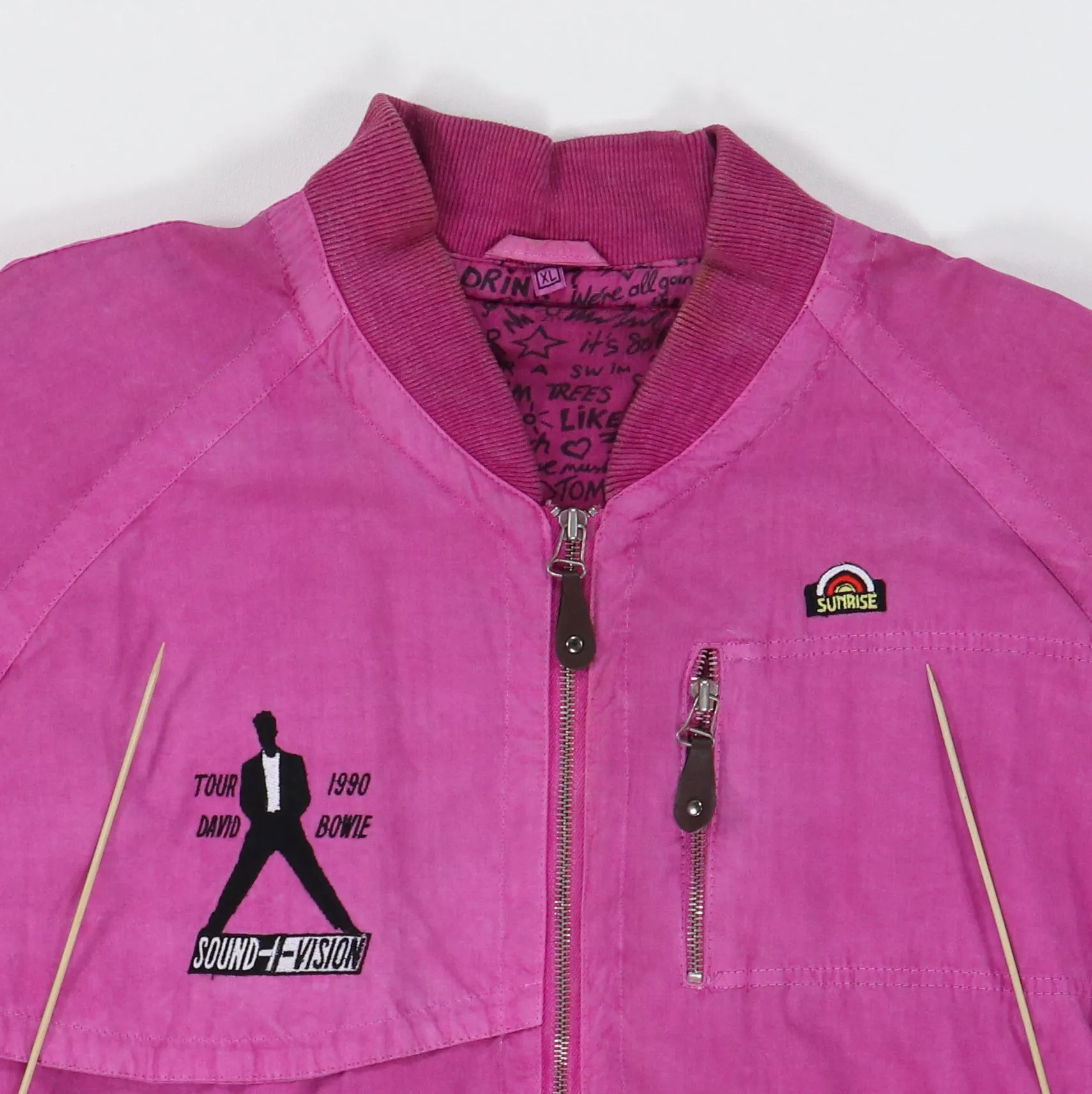 1990 David Bowie Sound   Light Tour Jacket