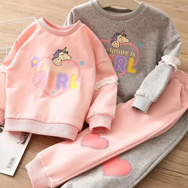 2-piece Pullover & Pants for Toddler Girl