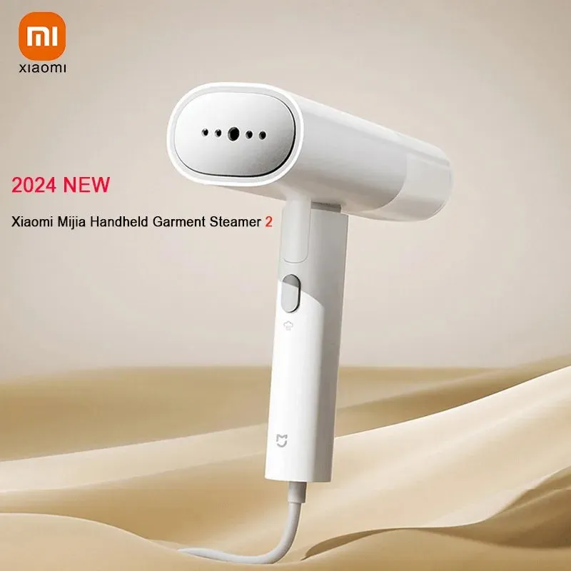 2024 NEW XIAOMI Mijia Clothes Steamer 2 Foldable Handheld Garment Steam Iron Portable Home Appliance Iron Steamer for Travel