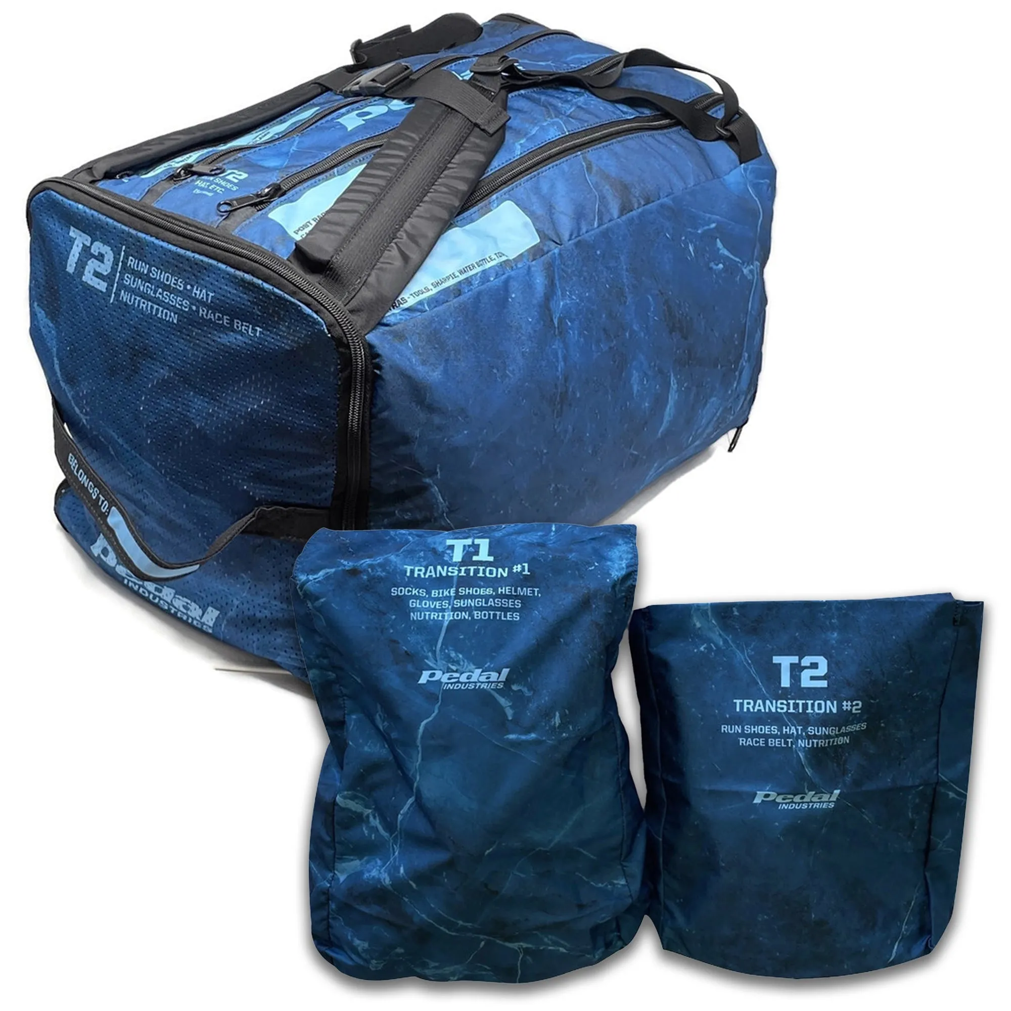 All Marble TRIATHLON PRO RaceDay Bag™ - 6 different colors ISD