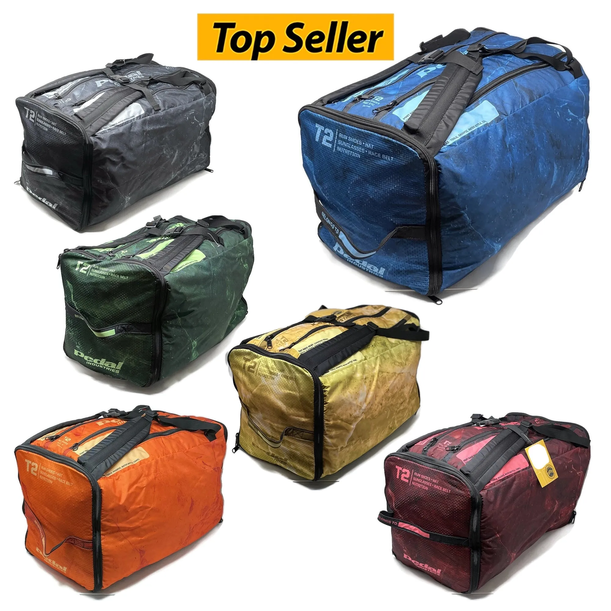 All Marble TRIATHLON PRO RaceDay Bag™ - 6 different colors ISD