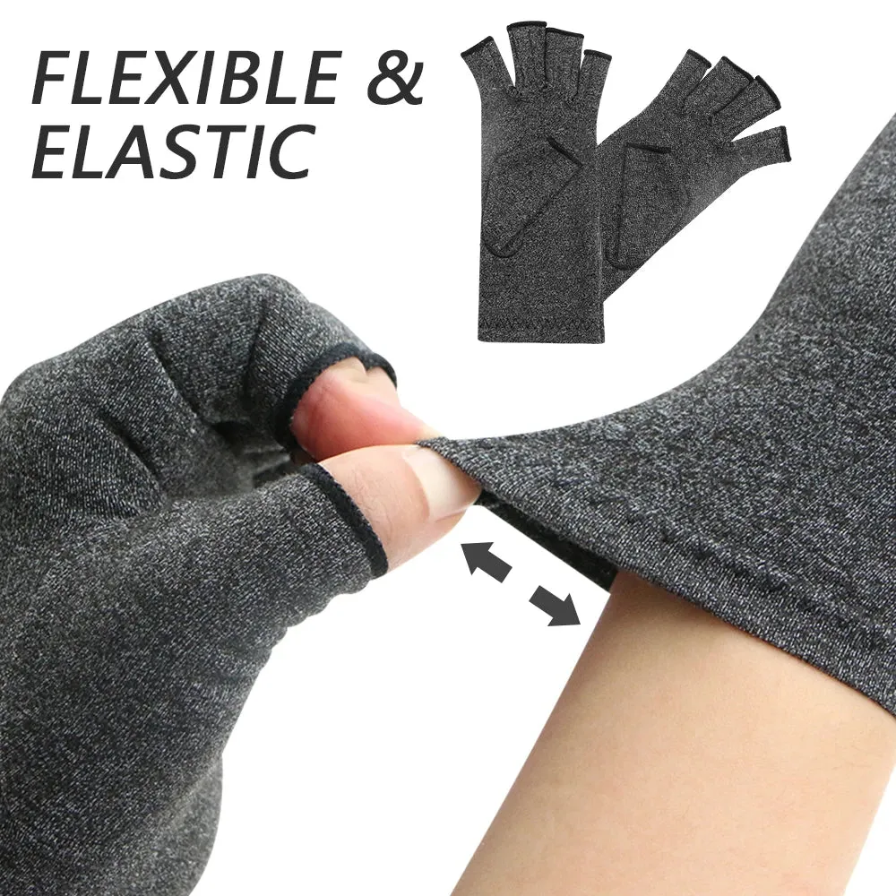 Arthritis Gloves Touch Screen Gloves Anti Arthritis Therapy Compression Gloves Ache Relief Joint Pain Wrist Support Wristband