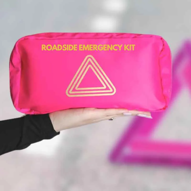 Auto Safety and First Aid Roadside Emergency Kit