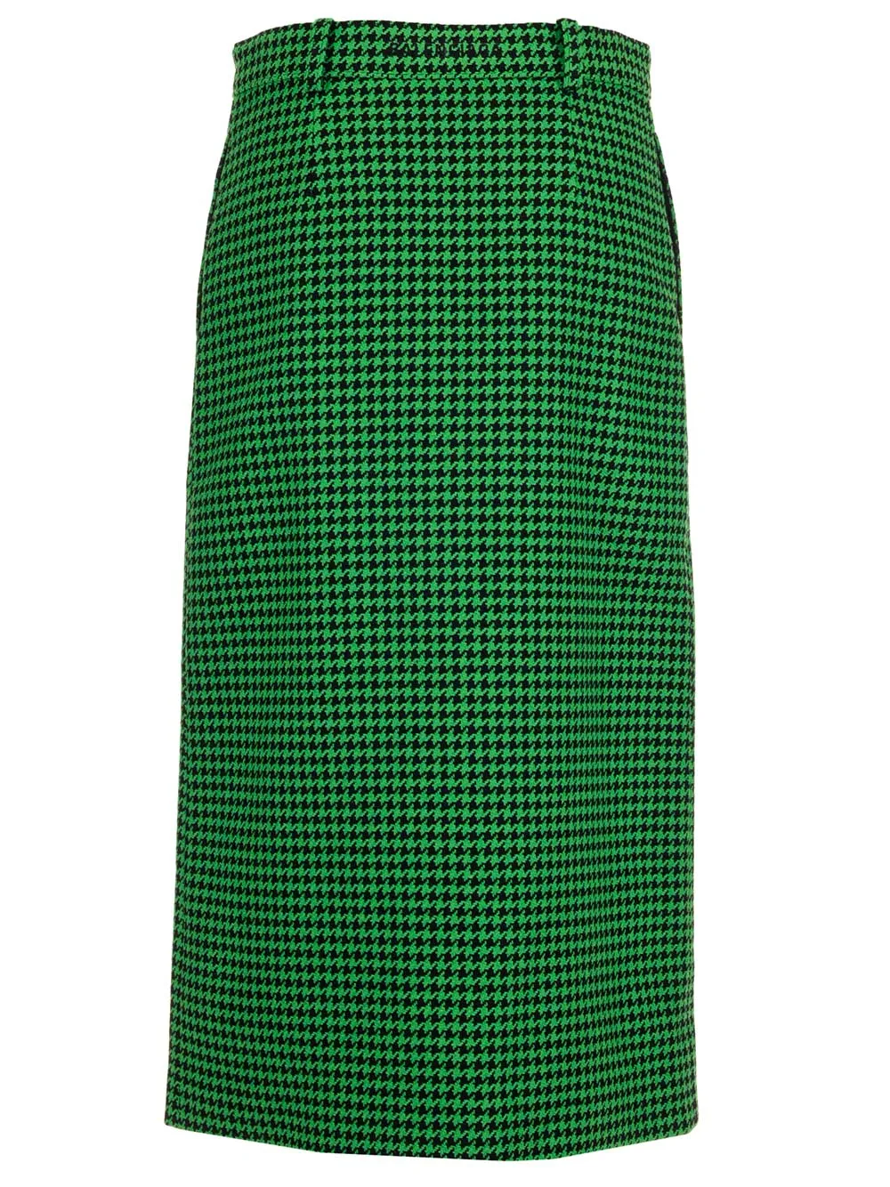 Balenciaga Houndstooth Coat Skirt