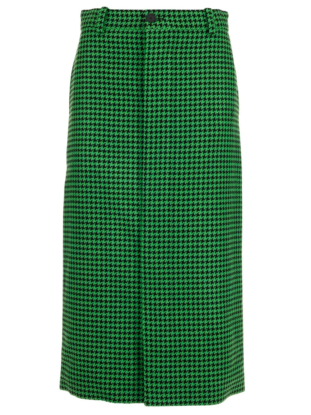 Balenciaga Houndstooth Coat Skirt