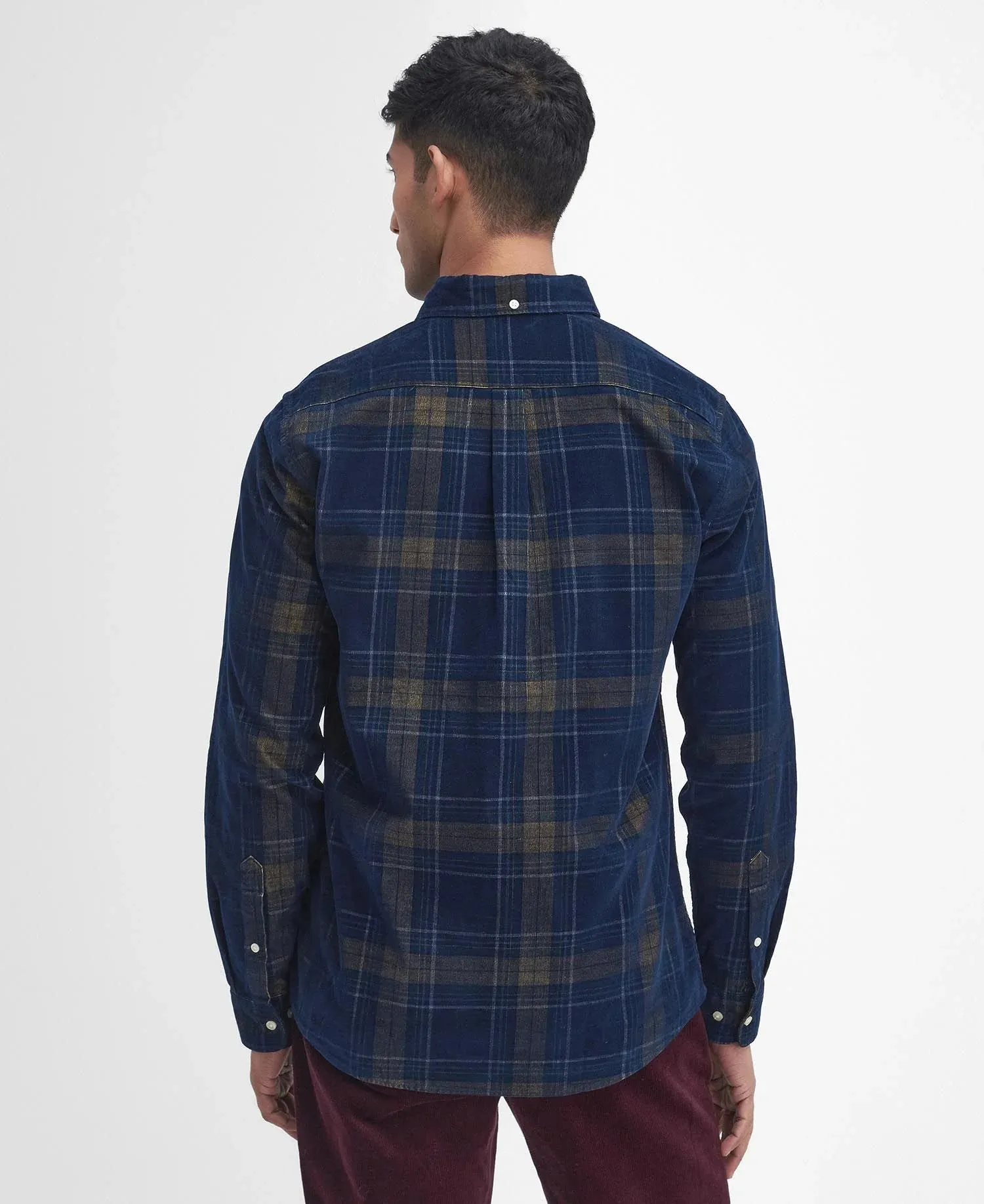 Barbour Men's Southfield Tailored Shirt in Inky Blue