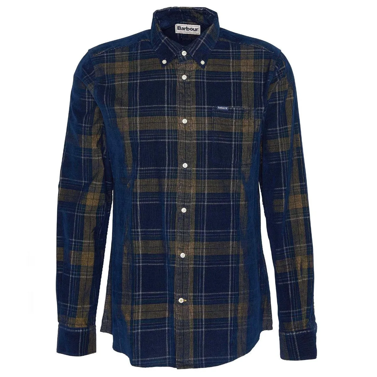 Barbour Men's Southfield Tailored Shirt in Inky Blue