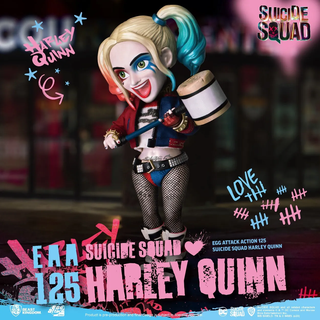 Beast Kingdom EAA-125 Suicide Squad Harley Quinn