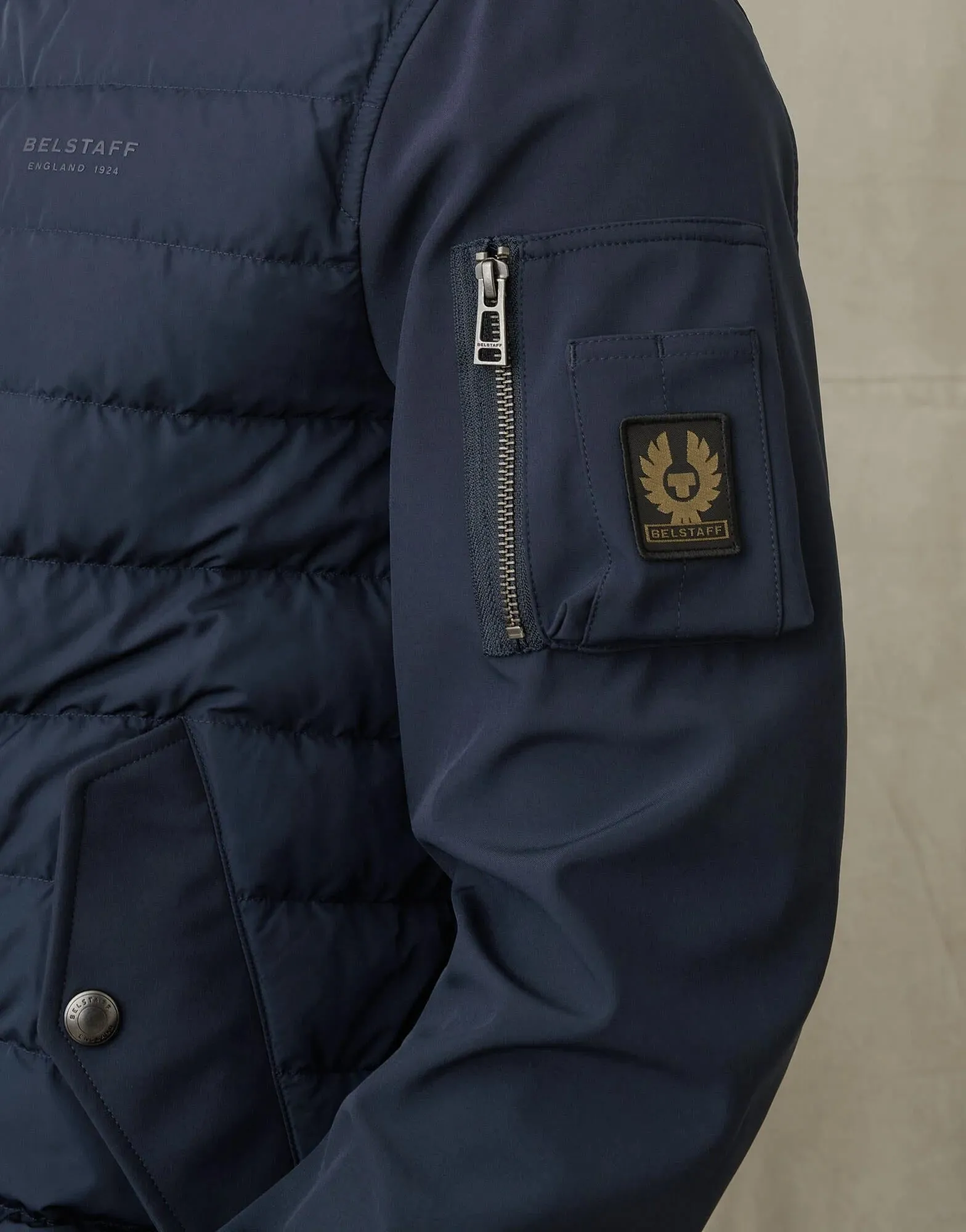 Belstaff Mantle Jacket in Dark Navy