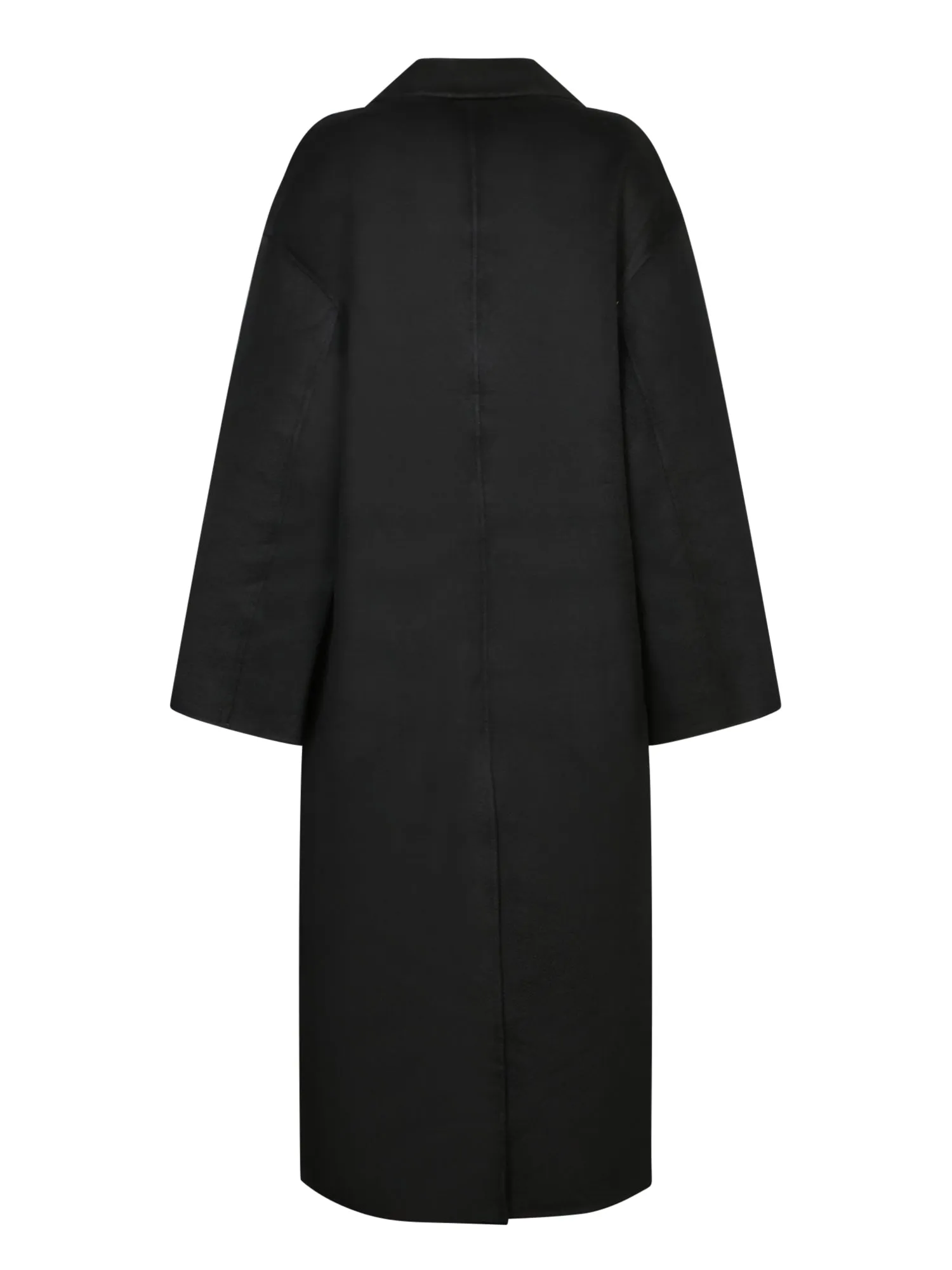 Black Cashmere Wool Coat