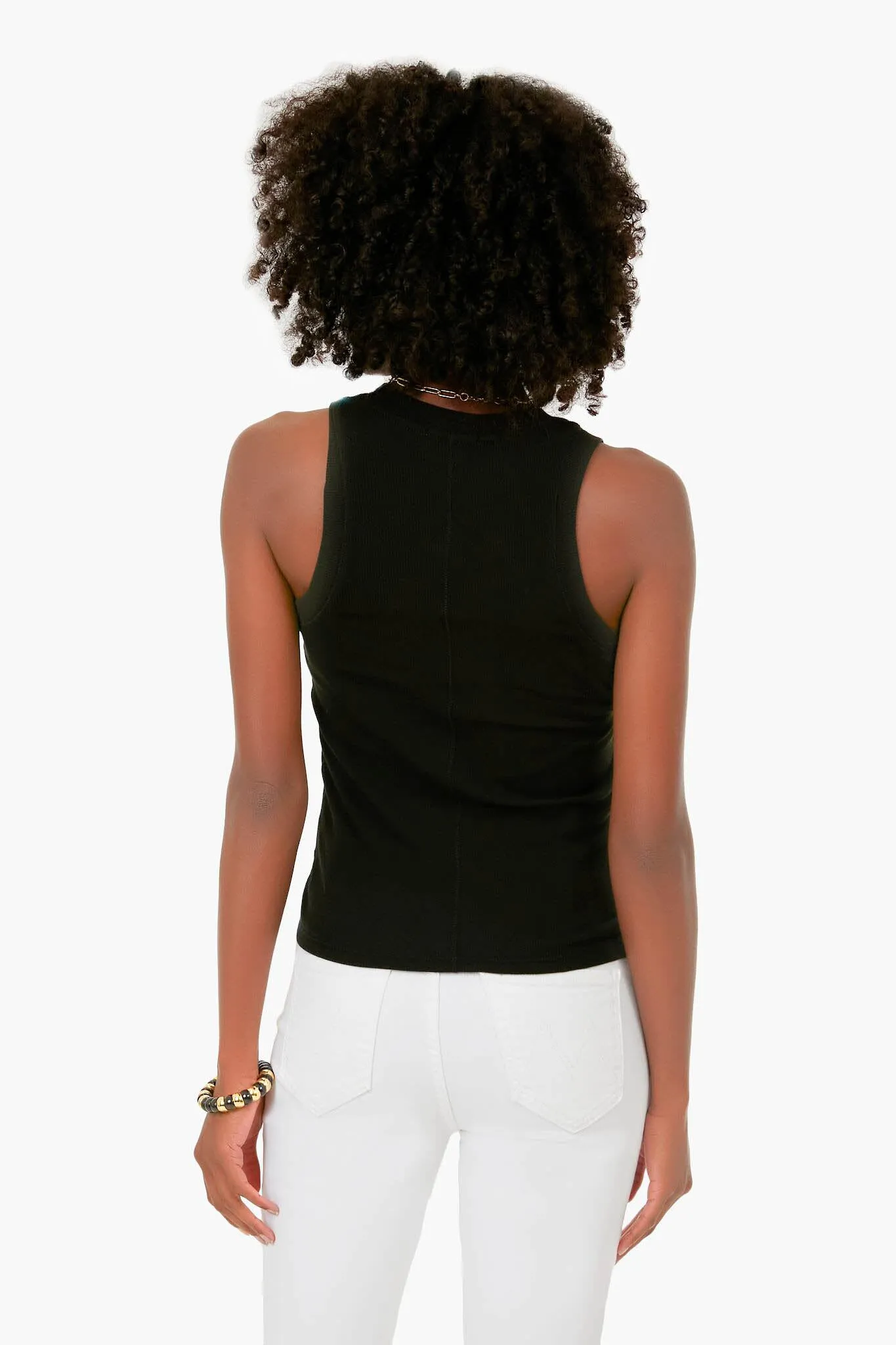 Black Sirena Rib Tank