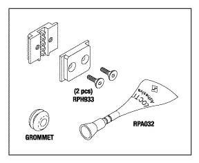 Block, Belt Kit Omnibed Infant Warmers Part: 6600-1357-500/OMK060