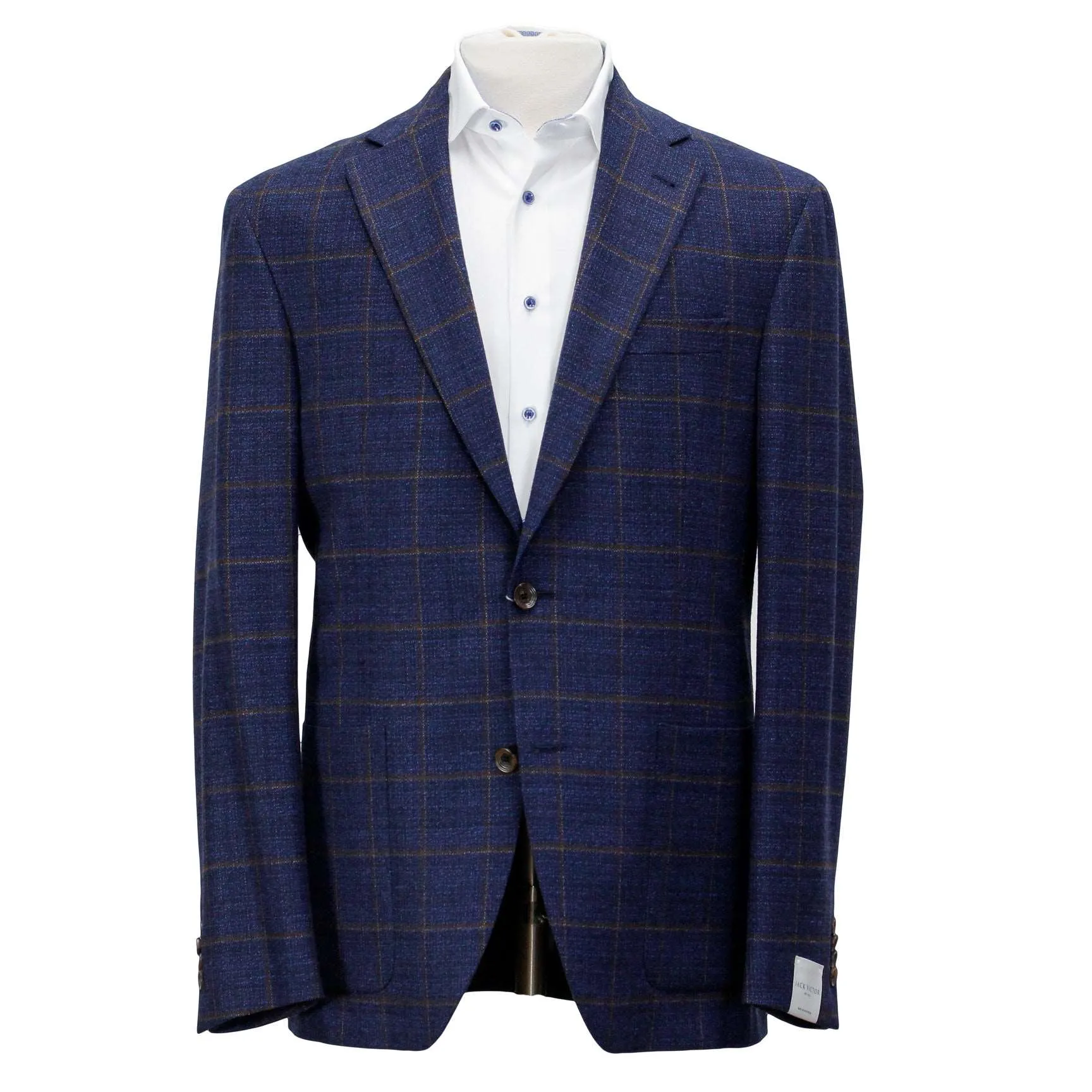 Blue Check Wynn Slim Fit Sport Coat