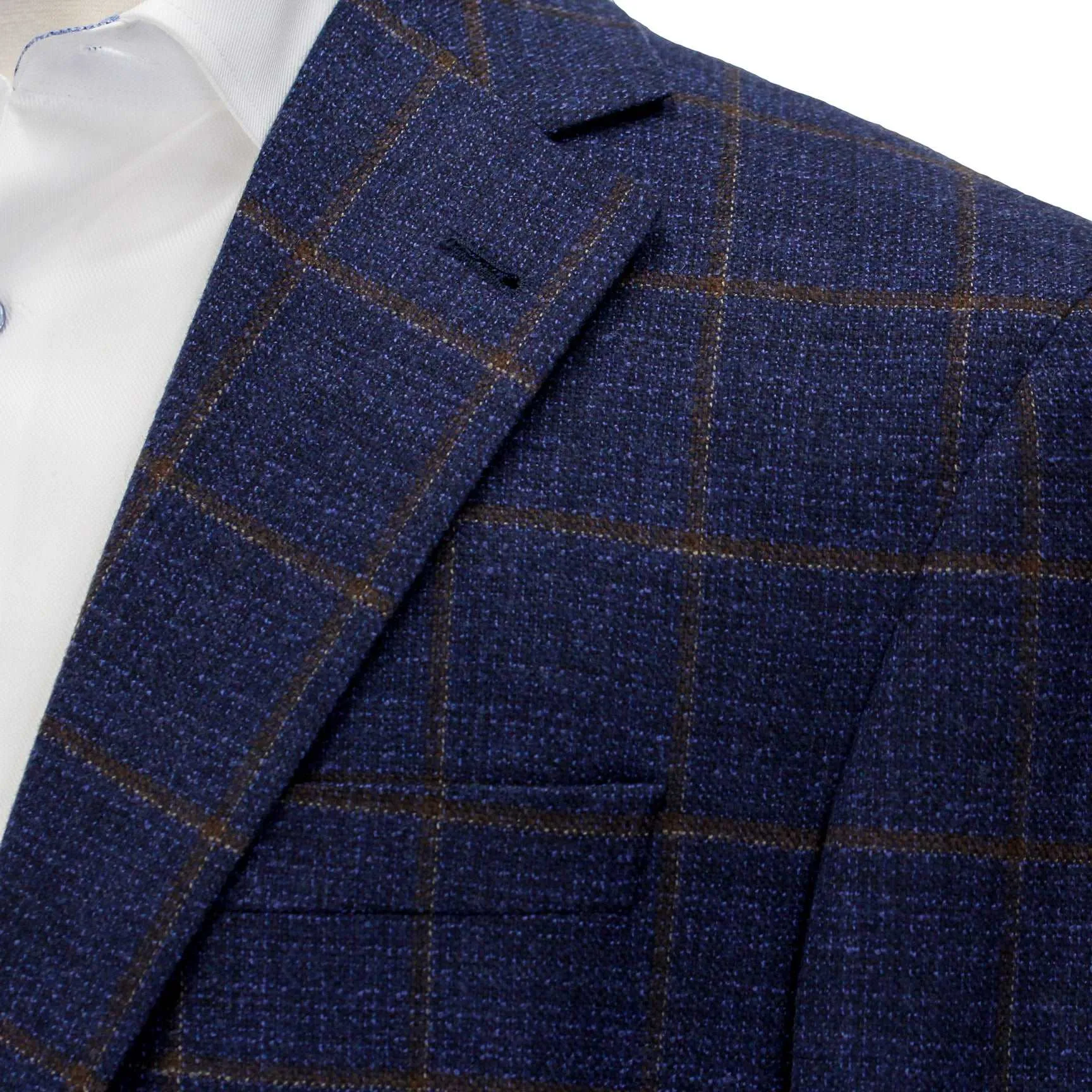 Blue Check Wynn Slim Fit Sport Coat