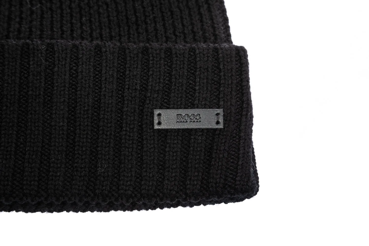 BOSS Fati Beanie Hat in Black