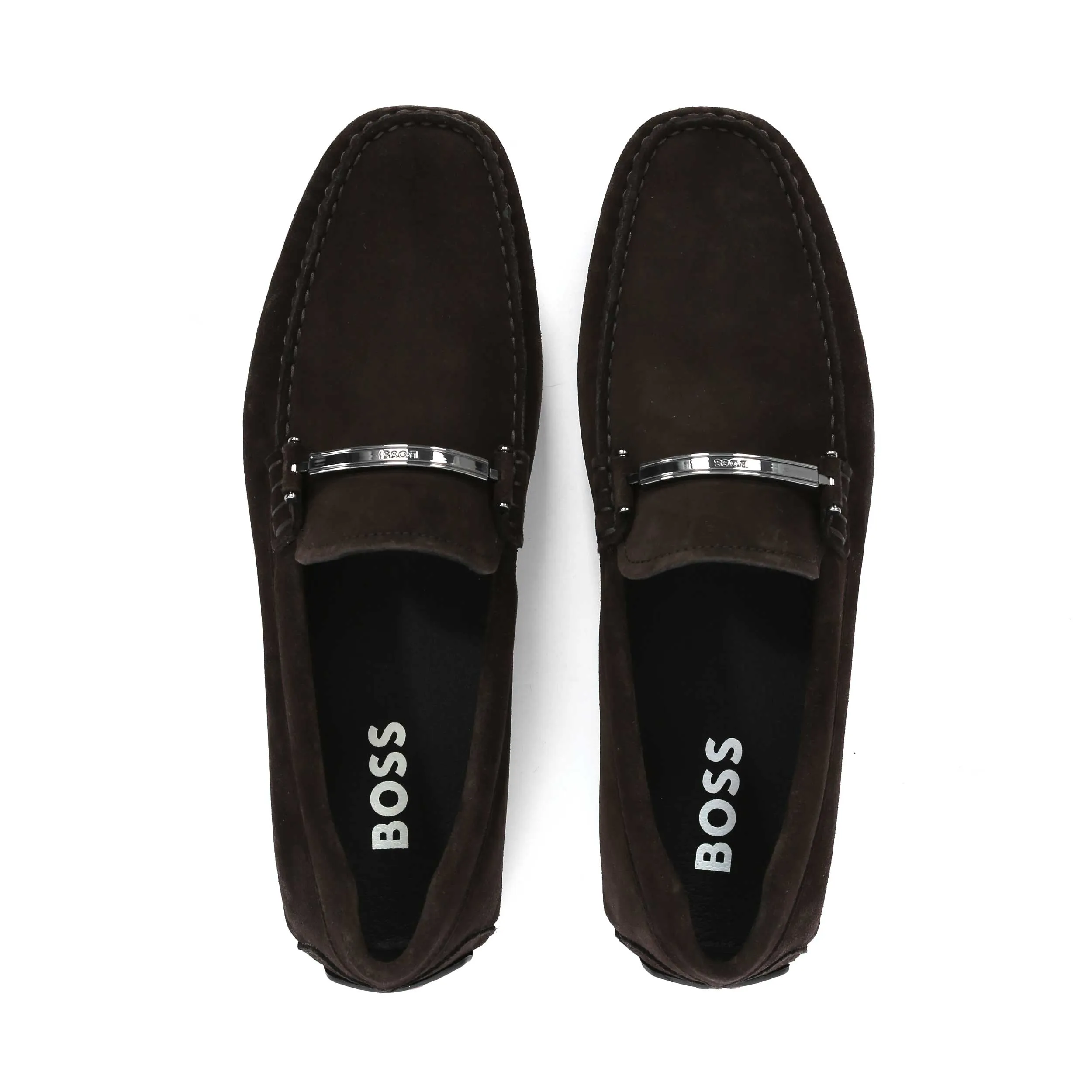 BOSS Noel Mocc sdhw Shoe in Dark Brown