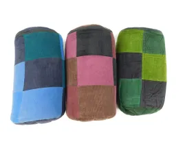 Canister Glass Protection - Patchwork Corduroy 13"