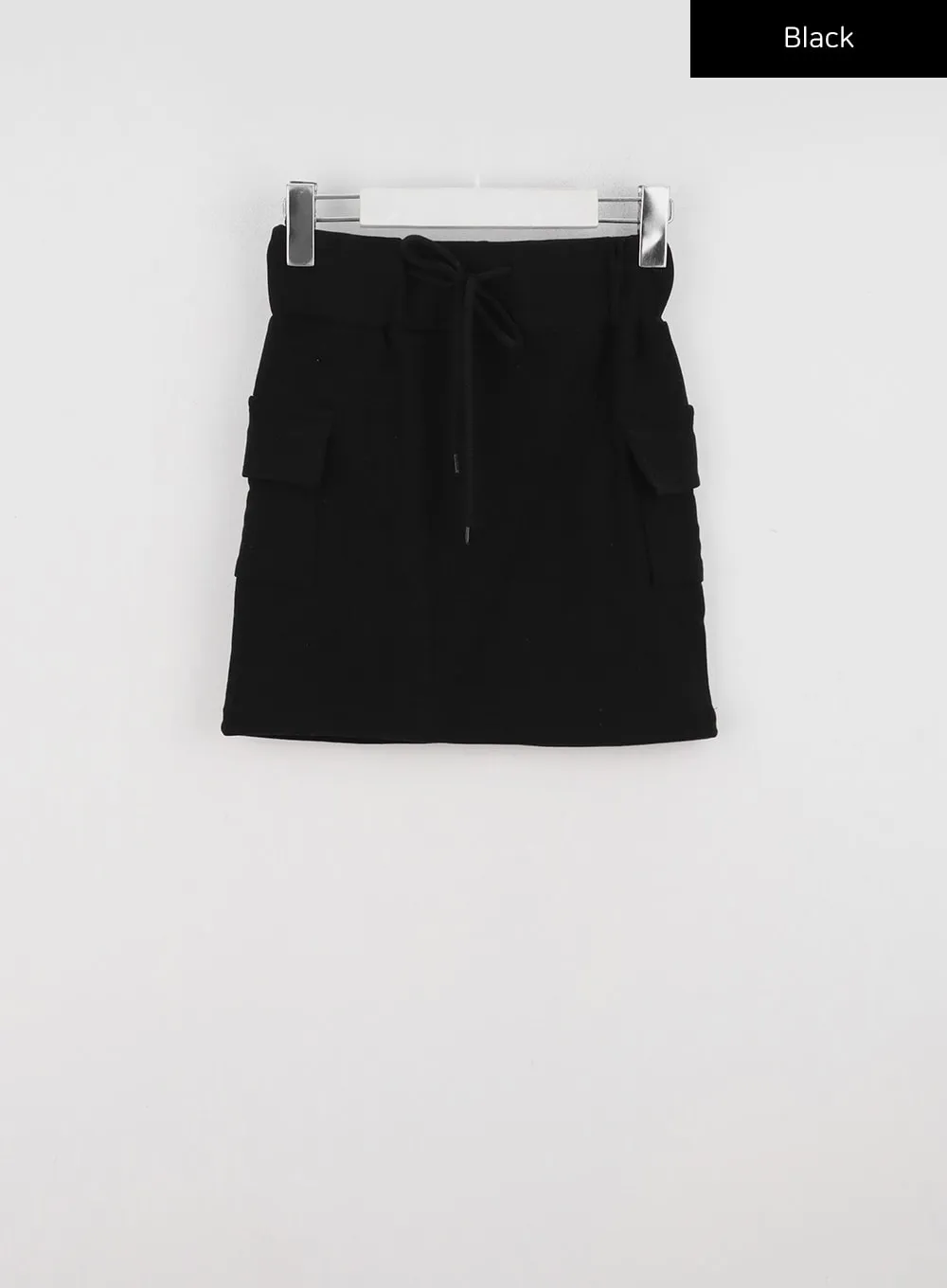 Cargo Pocket Mini Sweat Skirt IO326