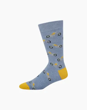 Chopper Men's Bamboo Crew Socks