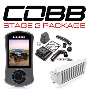 Cobb Tuning  Ford Stage 2 Redline Carbon Fiber Power Package Silver (Factory Location Intercooler) F-150 Ecoboost 3.5L 2020 - FOR0070S20SL-RED