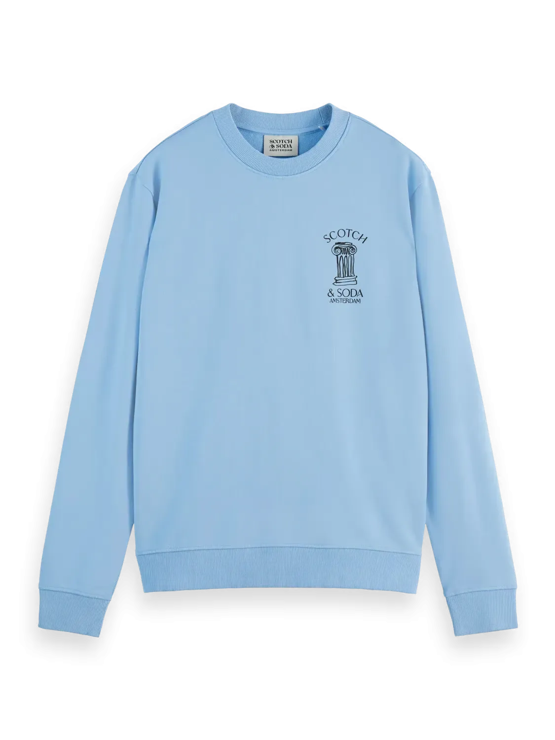 Column Artwork Sweatshirt (Spring Blue) - 179897420