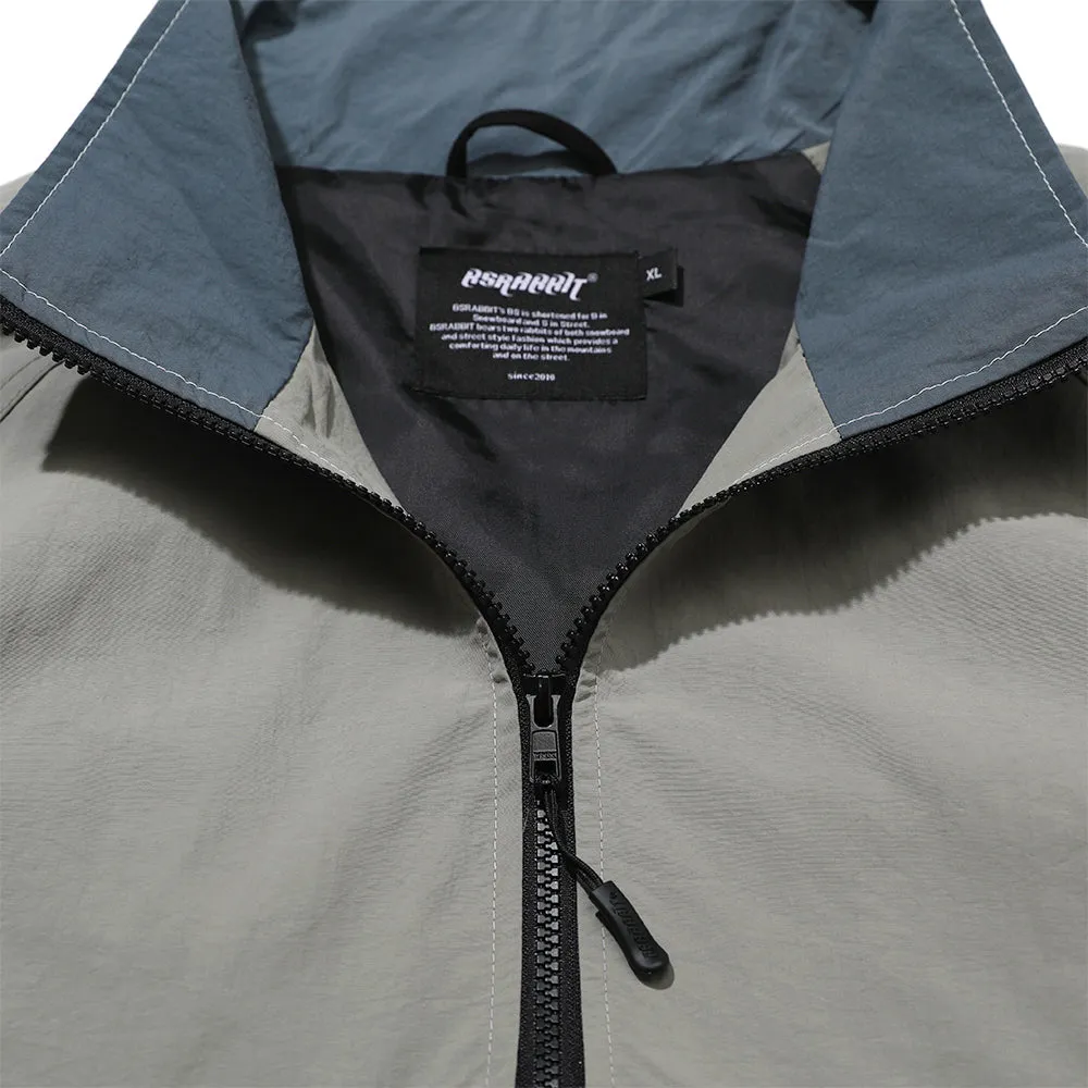 COMFY ANORAK JACKET DARK GRAY / BLACK