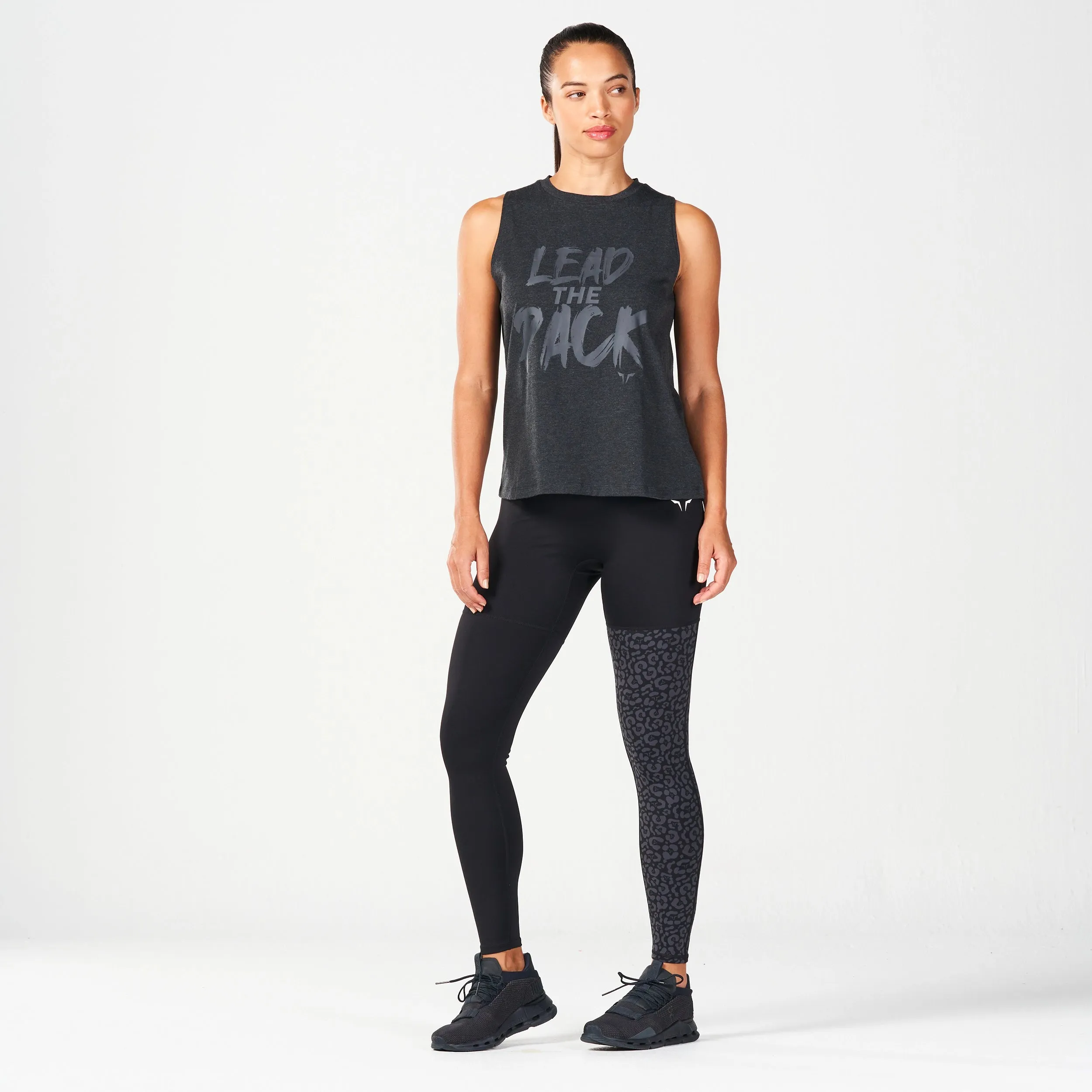 Core Belief Tank Top - Black Marl