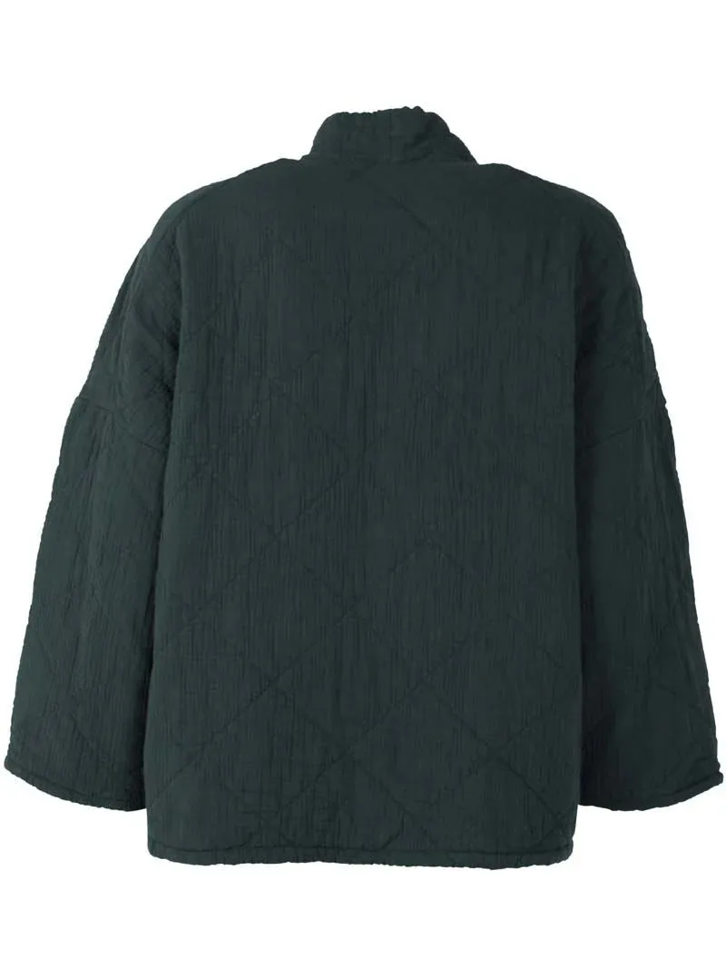 Danefae danekatrin quilt jacket dark forest