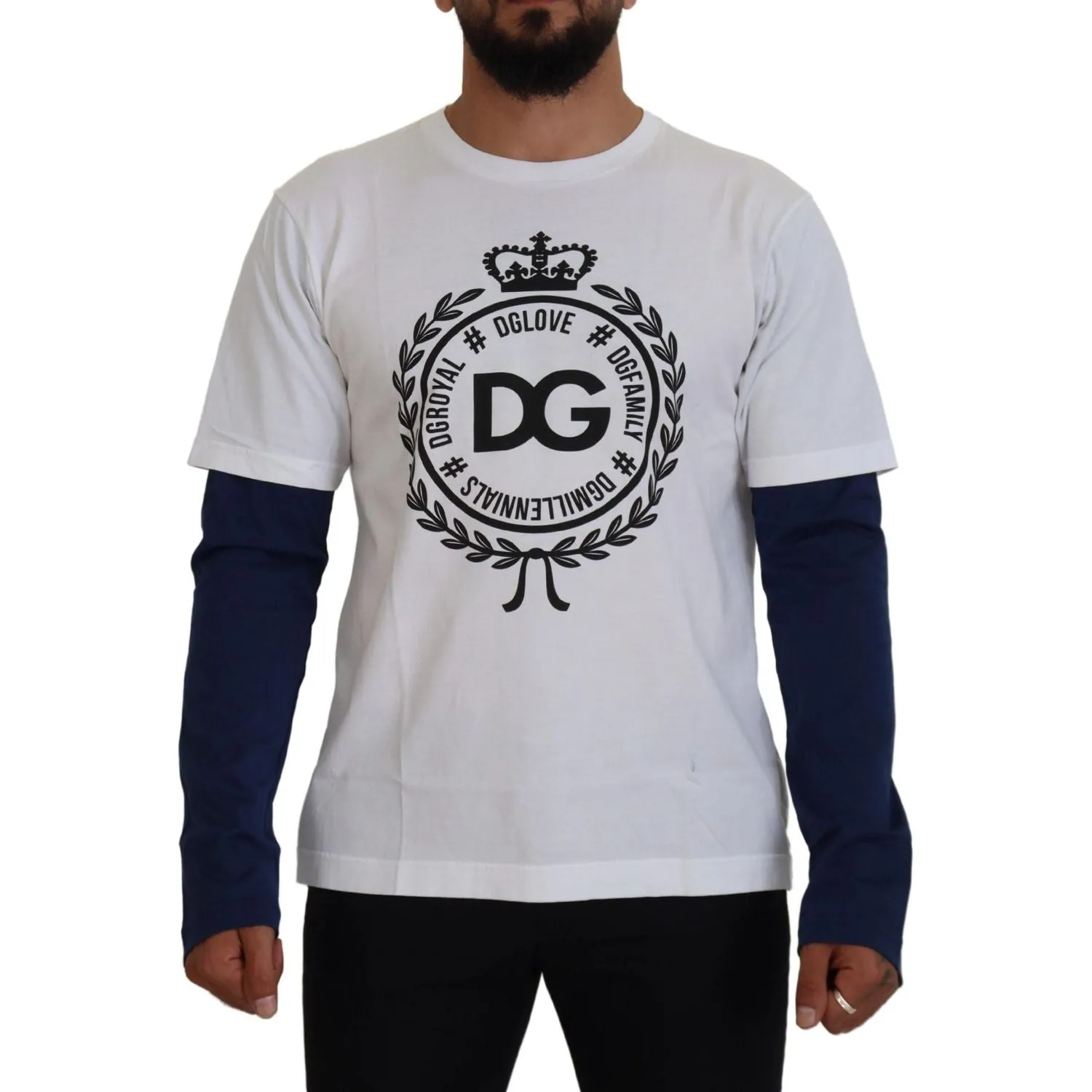 Dolce & Gabbana Elegant Crew-Neck Pullover Sweater