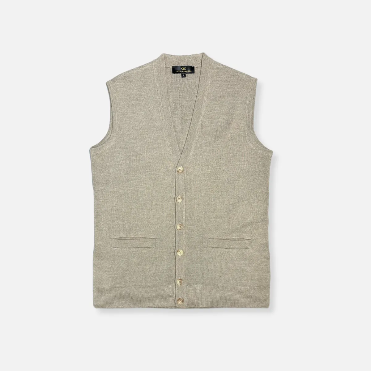 Dowlin Solid Knitted Sweater Vest