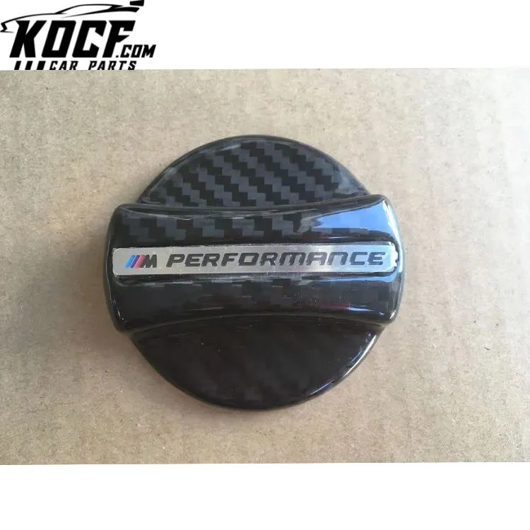 Dry Carbon Fiber M Performance Style Fuel Tank Cover For BMW All Series