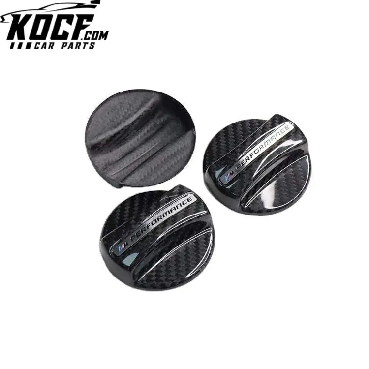 Dry Carbon Fiber M Performance Style Fuel Tank Cover For BMW All Series