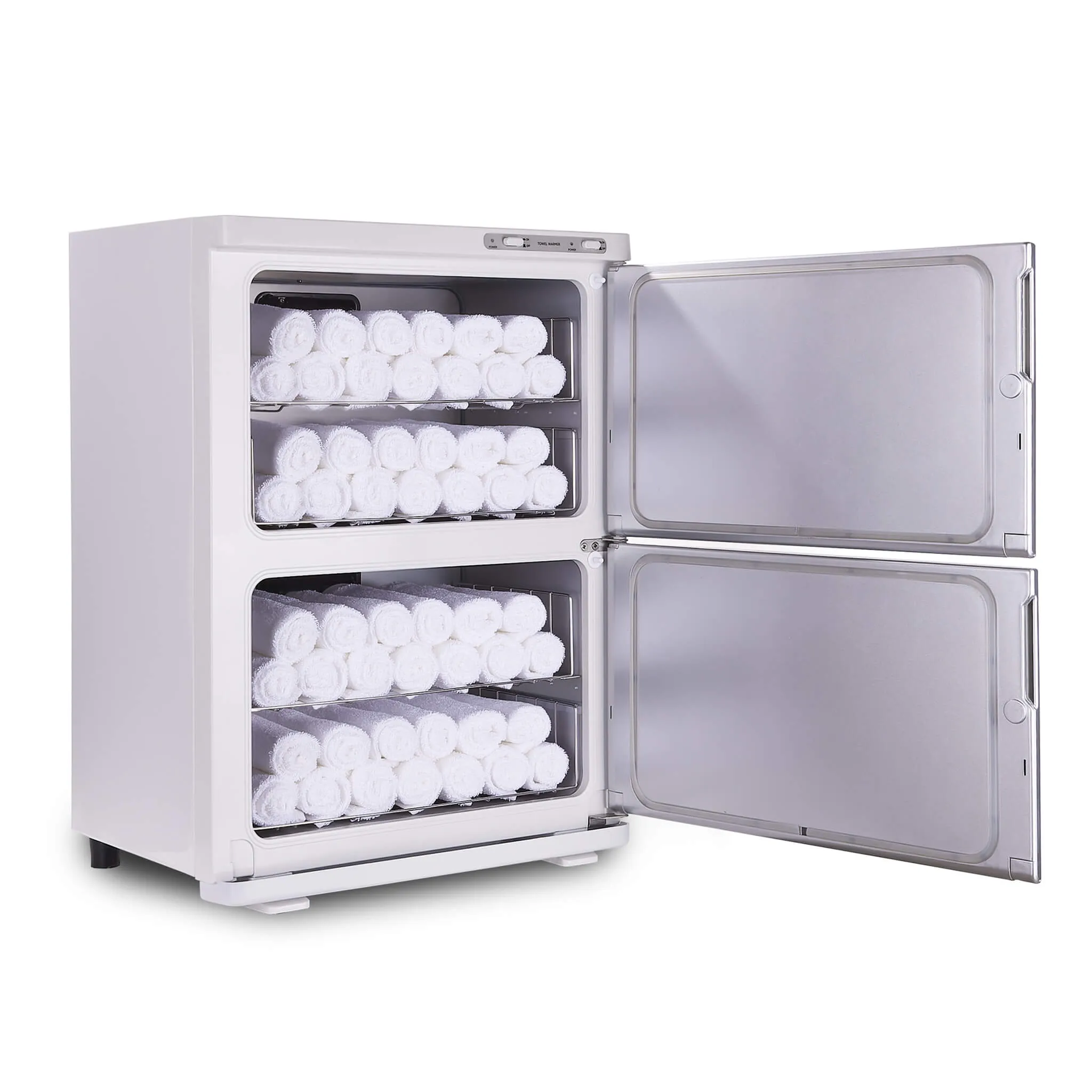 Earthlite Large UV Hot Towel Cabinet Double Door