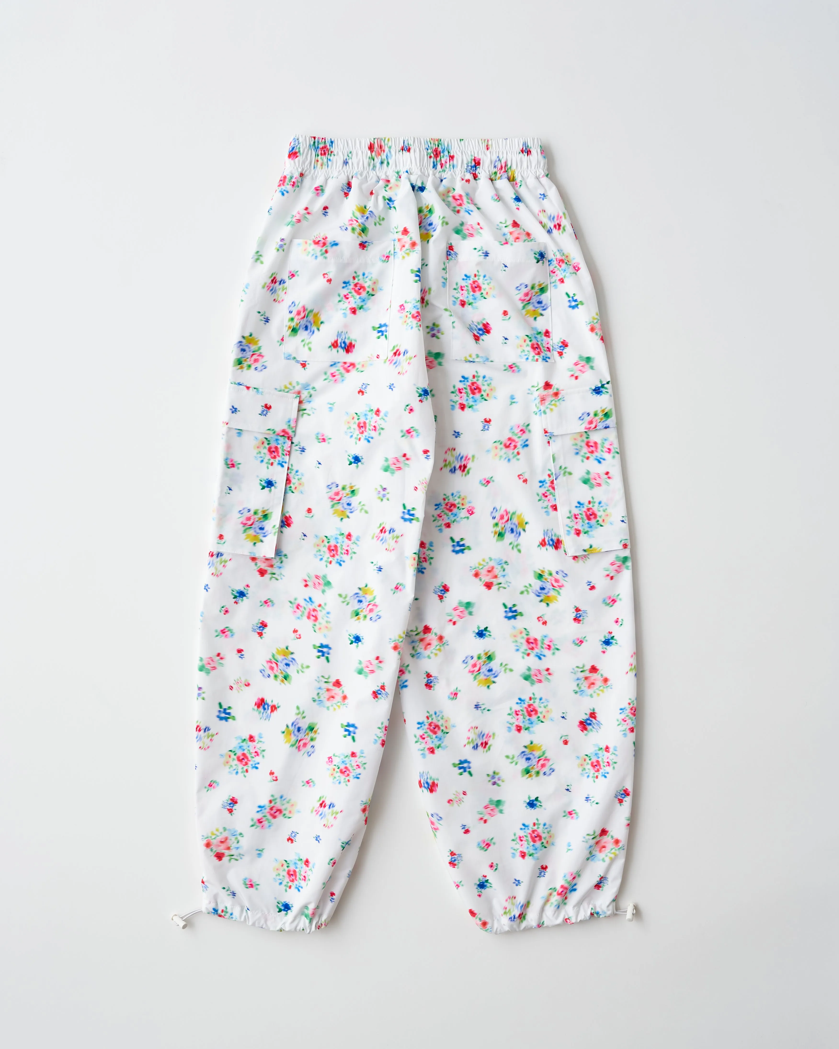 floral wave cargo pants