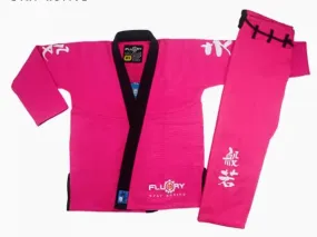 FLUORY ENLIGHTENMENT BJJF09 JIU JITSU GI WOMAN SIZE F0-F2 PINK