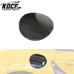 For Toyota Supra A90 2019  Dry Carbon Fiber Fuel Tank Cover