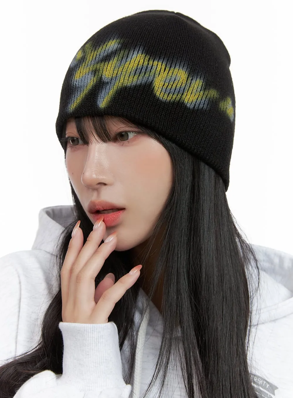 Graffiti Lettering Beanie CS403