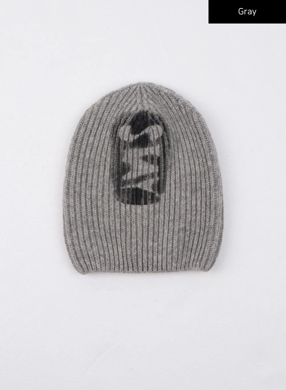 Graphic Solid Beanie CD329