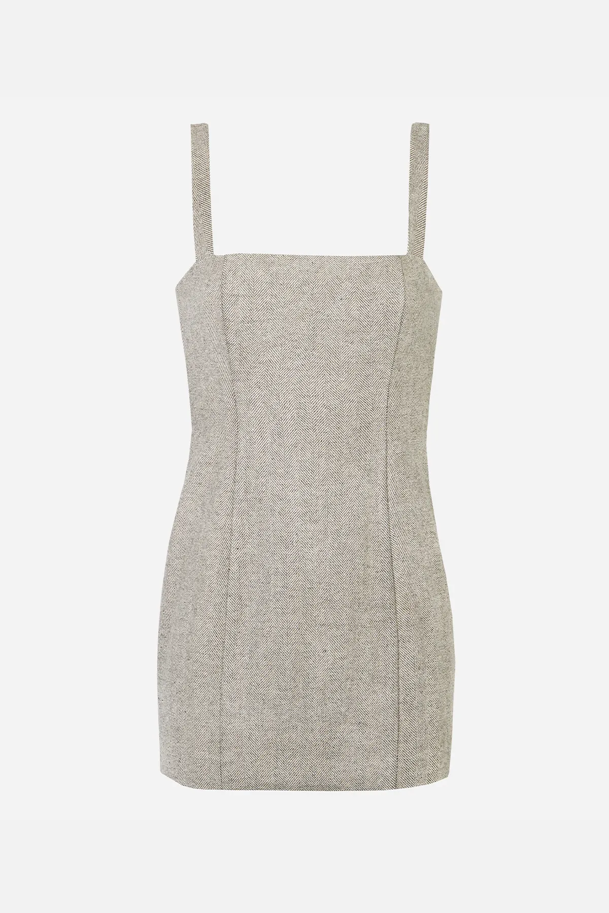 Herringbone Mini Dress - Herringbone