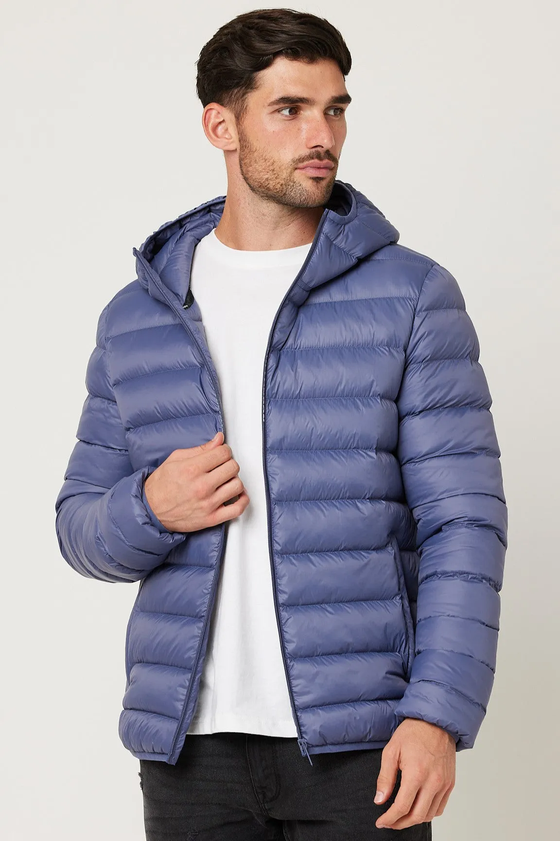 Holford Puffer Jacket - Blue