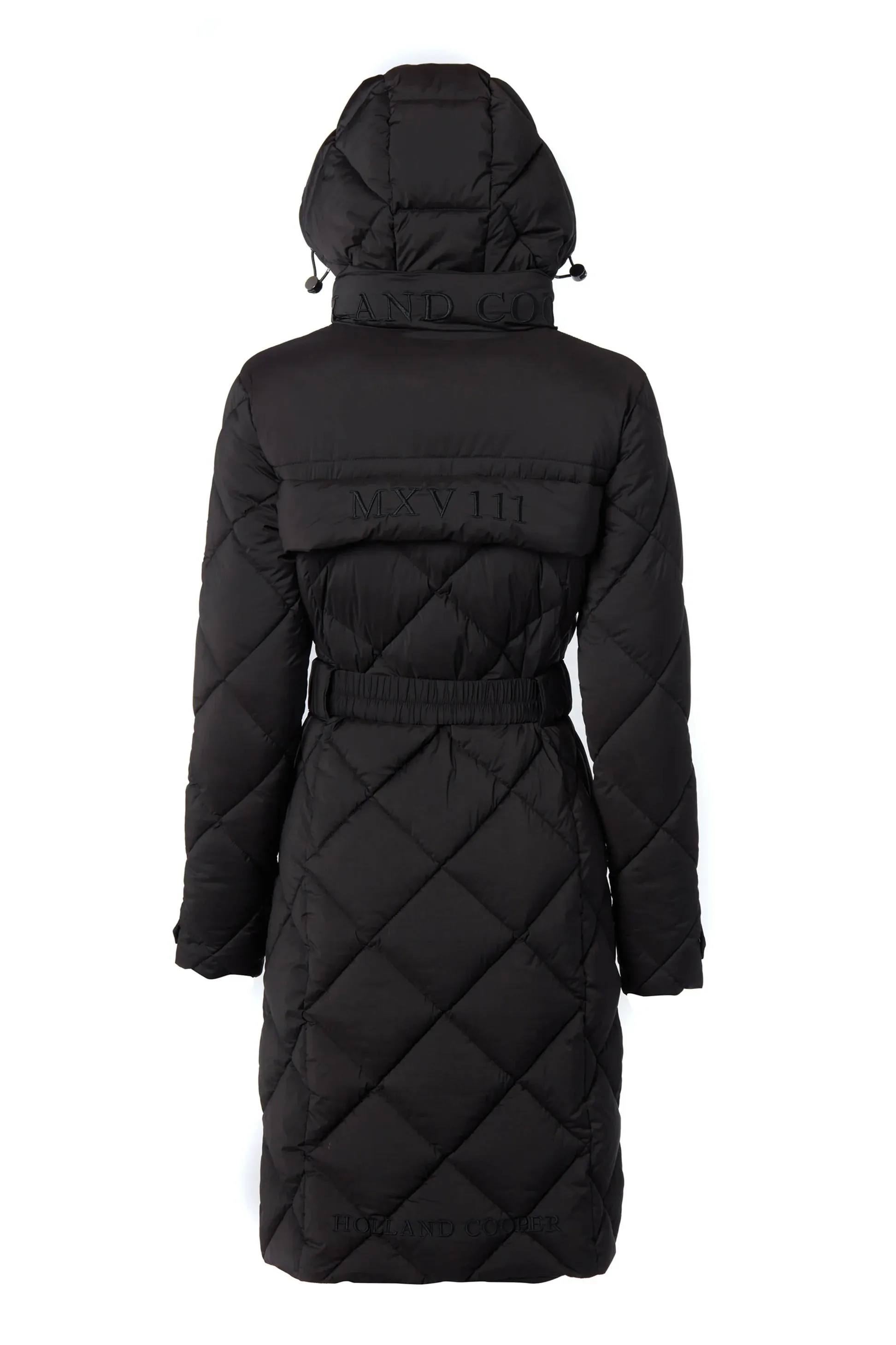 Holland Cooper Lausanne Quilted Ladies Jacket in Black