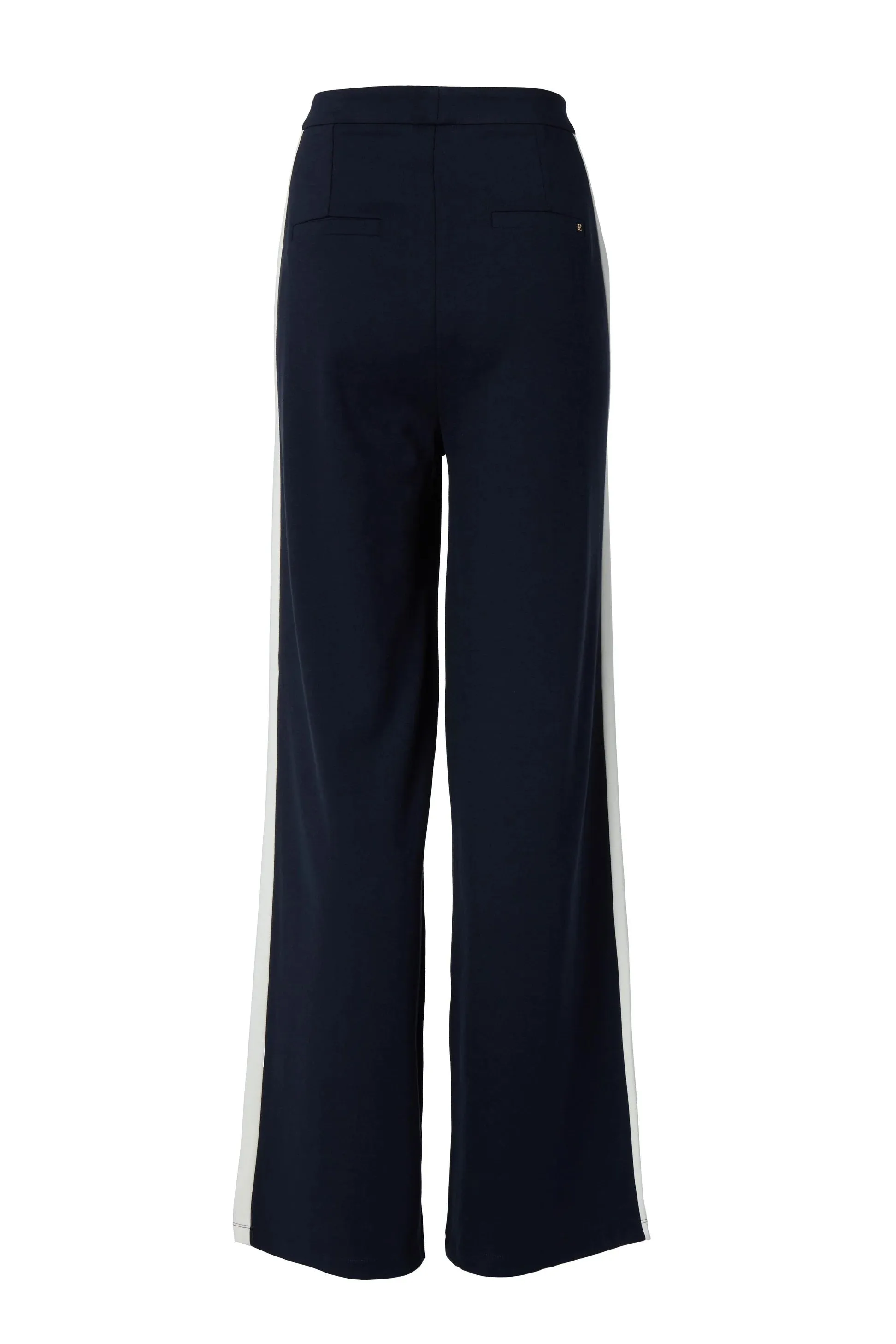 Holland Cooper Wide Leg Pant in Ink Navy