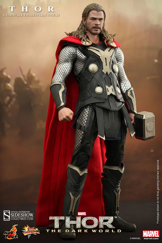 Hot Toys 1/6 Thor The Dark World Sixth Scale Figure MMS224