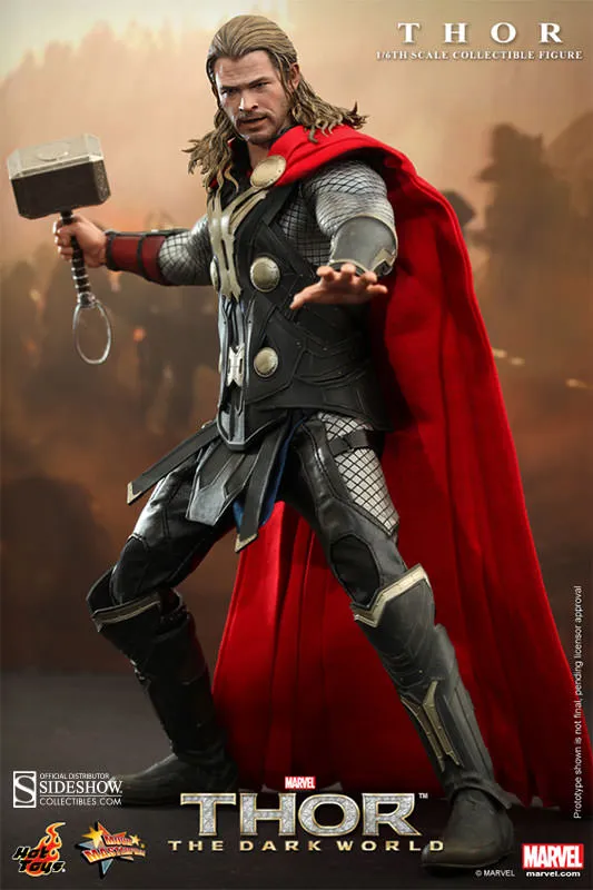 Hot Toys 1/6 Thor The Dark World Sixth Scale Figure MMS224