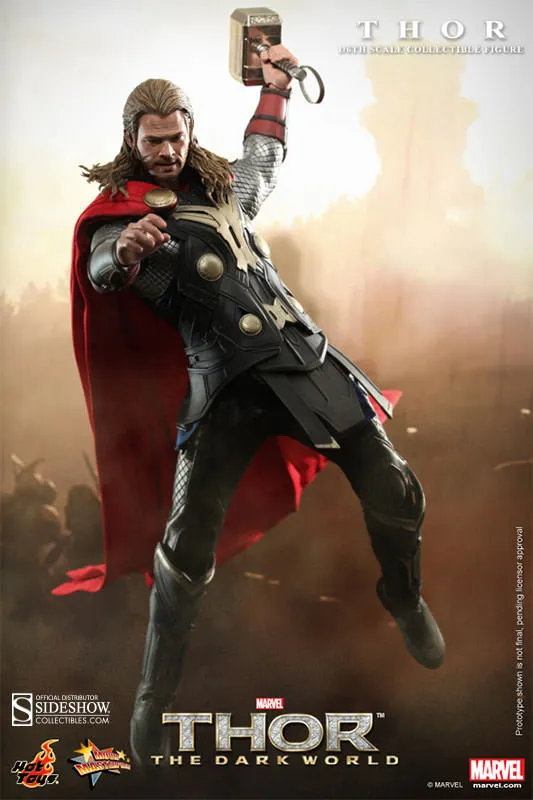 Hot Toys 1/6 Thor The Dark World Sixth Scale Figure MMS224