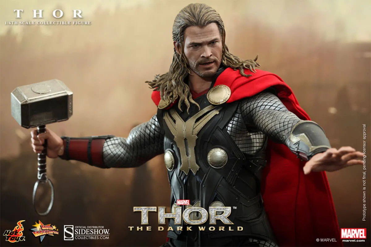 Hot Toys 1/6 Thor The Dark World Sixth Scale Figure MMS224