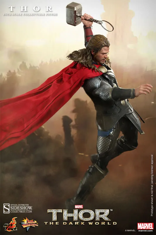 Hot Toys 1/6 Thor The Dark World Sixth Scale Figure MMS224