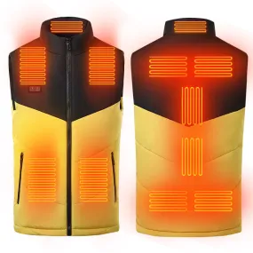 INTELLIGENT COLOR BLOCKING DUAL CONTROL ELEVEN ZONE HEATING VEST TANK