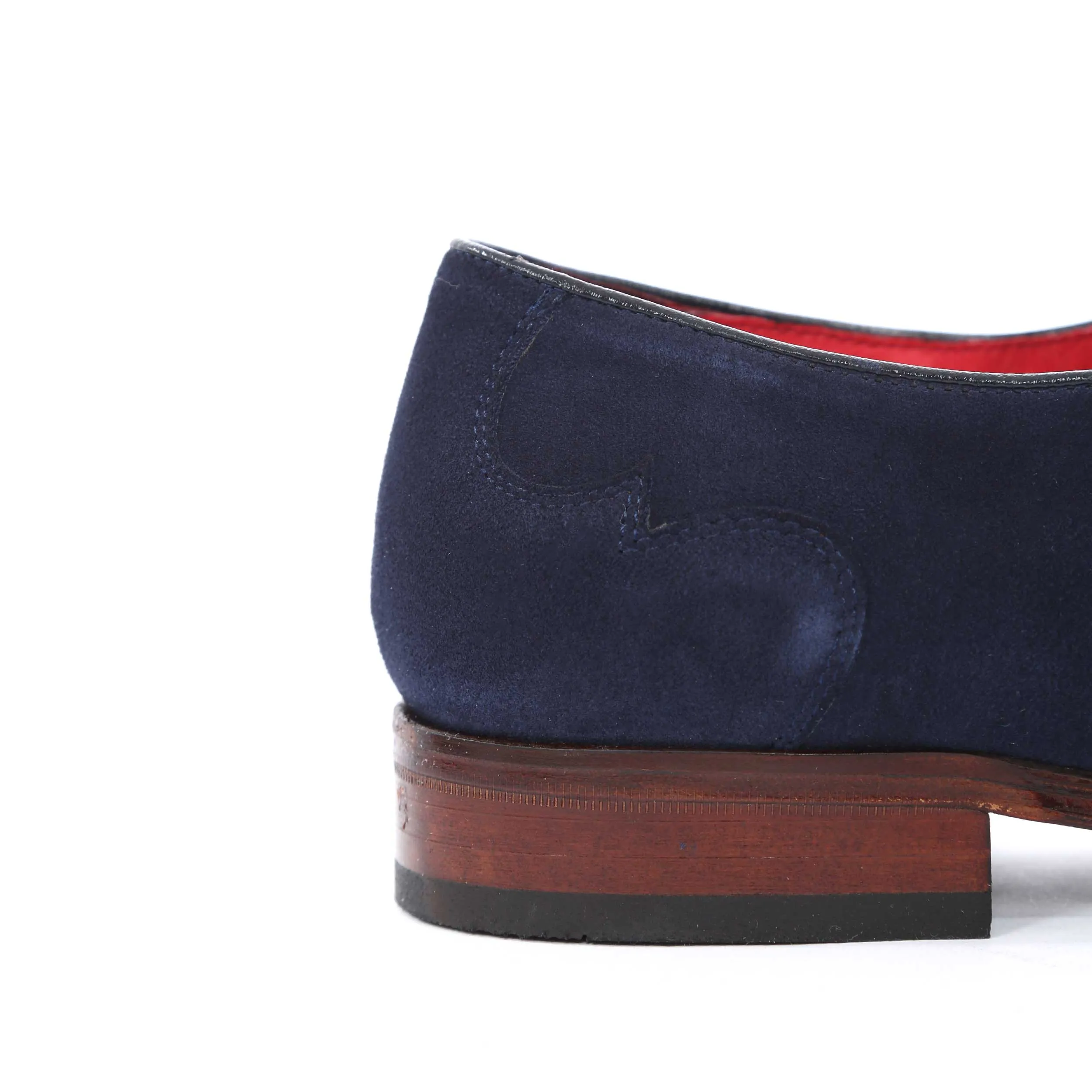 Jeffery West Soprano Shoe in Navy Suede